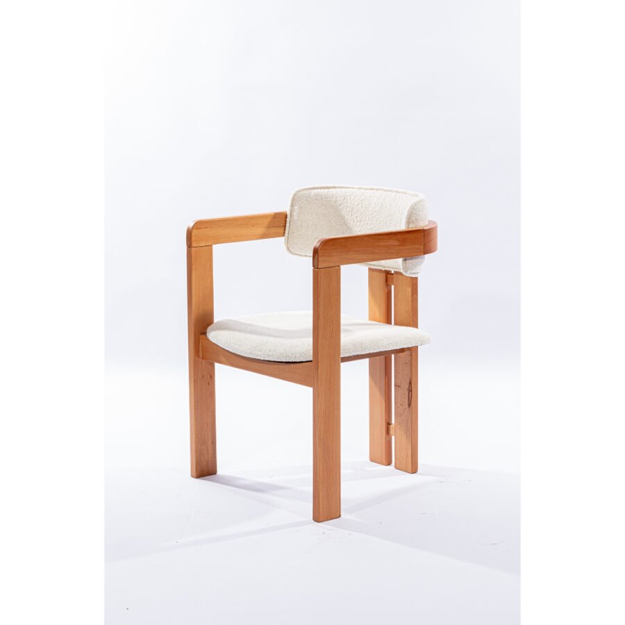 Teressa Sandalye - Naturel Ceviz