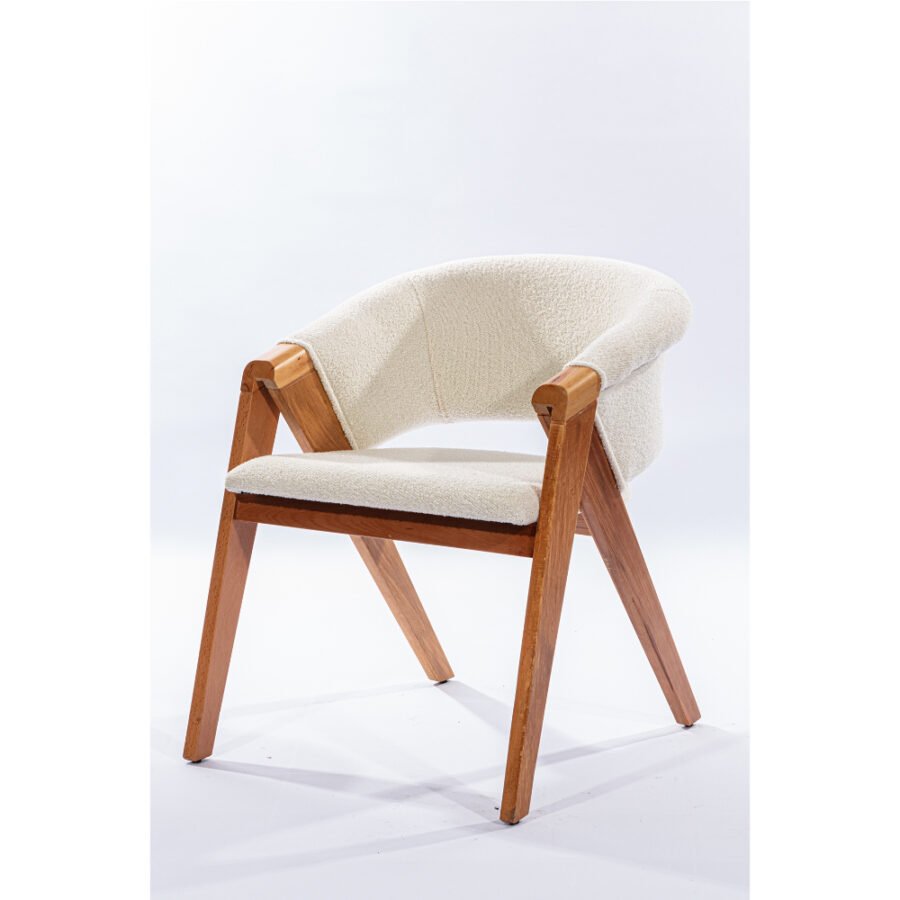 Lucca Sandalye - Naturel Ceviz